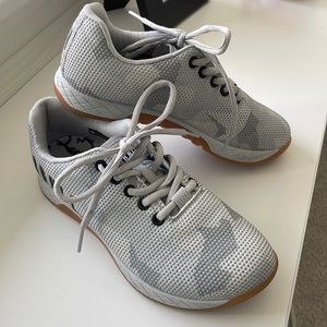 Light grey camo NoBull trainers